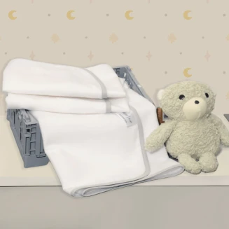 Πάνα Φανελλένια Με Ρέλι 80x80 200 γρ/τμ Oliver Baby Design 315