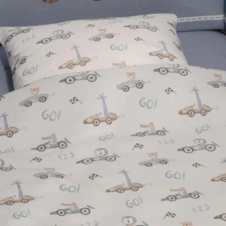 Παπλωματοθήκη Κούνιας Με Φερμουάρ 100x140 Oliver Baby Design 421