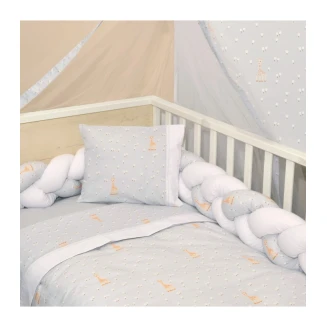 Πάντα Κούνιας Τριπλής πλέξης 20x190 Sophie La Girafe Σχ.505