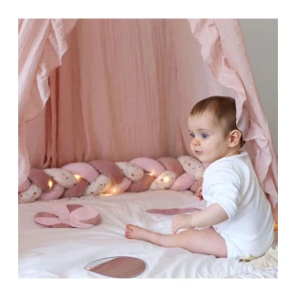 Κουνουπιέρα Υφασμάτινη Με Βολάν 60x260 Trois Kilos Sept Σάπιο Μήλο