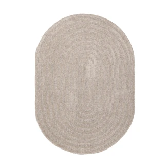 Χαλί Οβάλ Jazz 2972A Beige Royal Carpet - 133 X 190 Cm