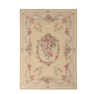 Χαλί Φ.150 Royal Carpet Canvas Aubuson Στρογγυλό 204 J