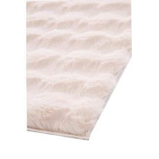 Γούνινο Χαλί Bunny Bubble Beige Royal Carpet - 67 X 140 Cm