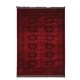 κλασικό χαλί afgan 6871h d.red royal carpet - 160 x 160 cm