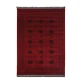 κλασικό χαλί afgan 8127a d.red royal carpet - 160 x 160 cm