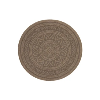 Χαλί Καλοκαιρινό Ψάθα Φ.240 Royal Carpet Avanos 8871 Black