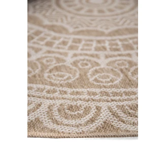 Πατάκι Καλοκαιρινό Ψάθα 80x150 Royal Carpet Avanos 8893 White