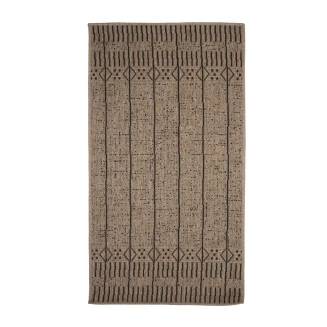 Πατάκι Καλοκαιρινό Ψάθα 80x150 Royal Carpet Avanos 9004 Black