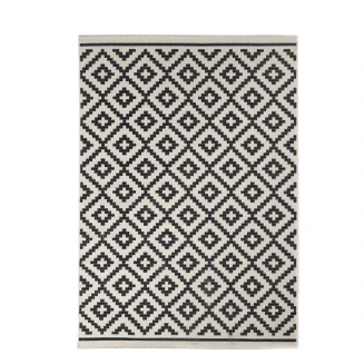 Χαλί Καλοκαιρινό Ψάθα 200x285 Royal Carpet Flox Black 721W