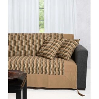 Ριχτάρι Τετραθέσιος 180x320 Silk Fashion 602 κύμα   Ivory