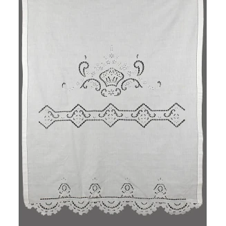 Κουρτίνα Με Τούνελ 140x260 Silk Fashion 793 Λευκό