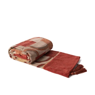 Ριχτάρι Τετραθέσιος 180x320 Silk Fashion 9216  Πορτοκαλί