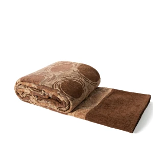Ριχτάρι Τετραθέσιος 180x320 Silk Fashion 9217  Καφέ