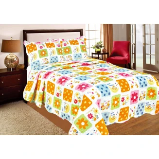 Κουβερλί Σετ Κούνιας 130x180 Silk Fashion Kids 2A
