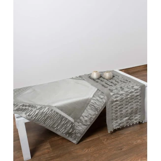 Καρέ 85x85 Silk Fashion 8373 Γκρί