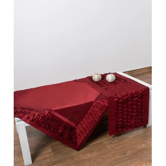 Καρέ 85x85 Silk Fashion 8373 Κόκκινο