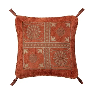 Μαξιλαροθήκη Διακοσμητική 45x45 Silk Fashion   001Κεραμιδί