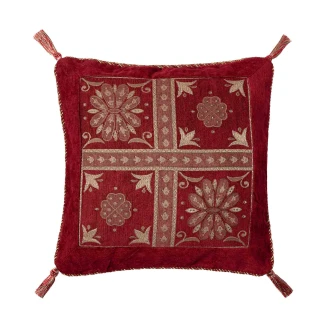 Μαξιλαροθήκη Διακοσμητική 45x45 Silk Fashion   001Μπορντώ