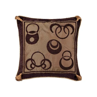 Μαξιλαροθήκη Διακοσμητική 45x45 Silk Fashion   260 Καφέ