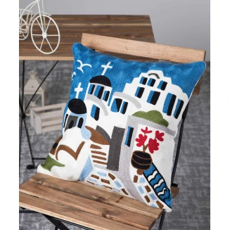 Μαξιλαροθηκη (45Cm X 45Cm) Πολύγαζο77 Silk Fashion