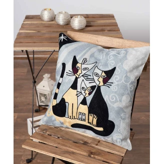 Μαξιλαροθηκη (45Cm X 45Cm) Πολύγαζο91 Silk Fashion