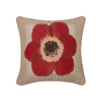 Μαξιλαροθήκη Διακοσμητική 45x45 Silk Fashion   Σενίλ Λουλούδι4