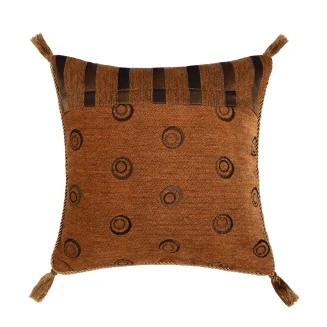 Μαξιλαροθήκη Διακοσμητική 45x45 Silk Fashion 5103  Χρυσό