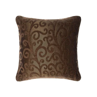 Μαξιλαροθήκη Διακοσμητική 45x45 Silk Fashion 602  Κλαδί Λαδί