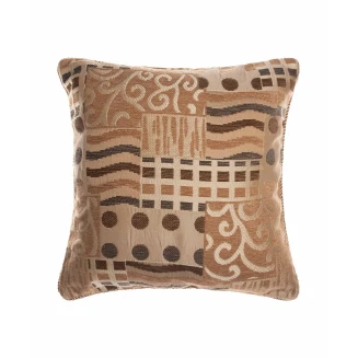 Μαξιλαροθήκη Διακοσμητική 45x45 Silk Fashion 602  Πυκνό Χρυσό