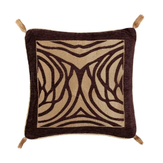 Μαξιλαροθήκη Διακοσμητική 45x45 Silk Fashion 6926  Καφέ