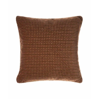 Μαξιλαροθήκη Διακοσμητική 45x45 Silk Fashion 809  Καφέ