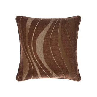 Μαξιλαροθήκη Διακοσμητική 45x45 Silk Fashion 922  Καφέ