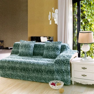 Μαξιλαροθήκη Διακοσμητική 45x45 Silk Fashion Leopard   Μπλέ