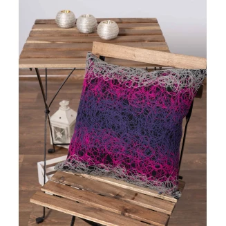 Μαξιλαροθήκη Διακοσμητική 45x45 Silk Fashion Mk12   Φούξια