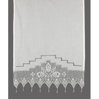 Κουρτίνα Με Τούνελ 90x130 Silk Fashion 075 Λευκό