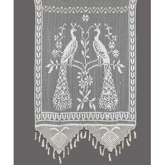 Κουρτίνα Με Τιράντα 130x240 Silk Fashion 99/6 Λευκό