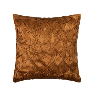 Μαξιλαροθηκη (45Cm X 45Cm) 1018 Bronze Silk Fashion