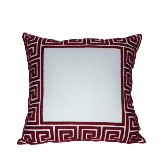 Μαξιλαροθήκη Διακοσμητική 45x45 Silk Fashion   Bg11 Μπορντώ