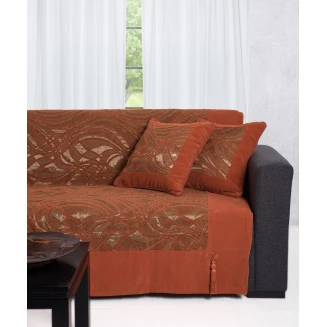 Μαξιλαροθήκη Διακοσμητική 45x45 Silk Fashion 911  Πορτοκαλί