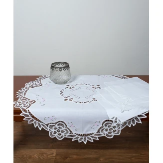 Silk Fashion Ροτόντα (90cm ) NX419 λευκό