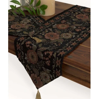 Σετ Κέντημα 3 Τεμαχίων Silk Fashion Xm09 Μαύρο