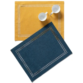 Σουπλά 35x45 Silk Fashion Bg18 Κίτρινο-Ράφ