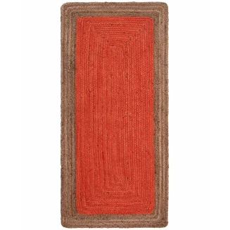 Πατάκι 70x160 Silk Fashion Γιούτα 1708 Teracotta