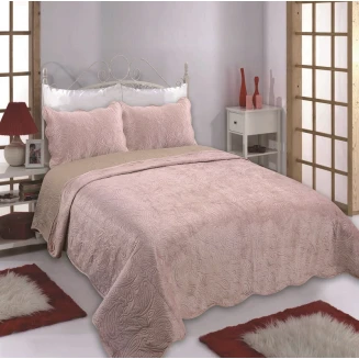 Κουβερλί Σετ Μονό 160x220 Silk Fashion Supersoft Nx 2212 Pink