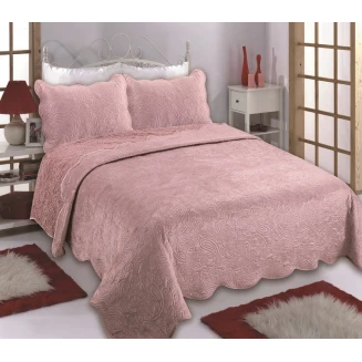 Κουβέρτα Βελούδο Με Sherpa Nx2211 (220Cm X 240Cm + 2X50Cm X 70Cm) Pink Silk Fashion