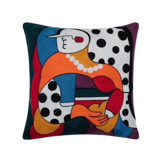 Μαξιλαροθηκη (45Cm X 45Cm) Πολύγαζο 124 Silk Fashion