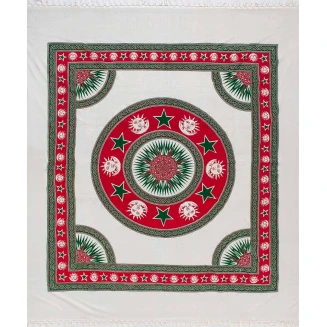 Πετσέτα Θαλάσσης Pestemal Διπλό Silk Fashion 220x240 10 Κόκκινο