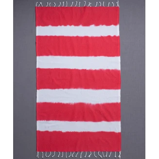 Πετσέτα Θαλάσσης Pestemal 90x180 Silk Fashion sf1746 Κόκκινο