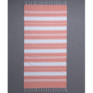 Πετσέτα Θαλάσσης Pestemal 90x180 Silk Fashion sf1751 Πορτοκαλί