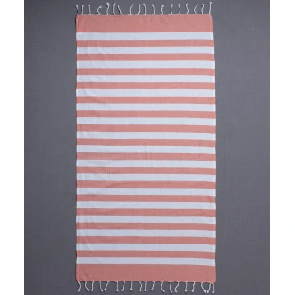 Πετσέτα Θαλάσσης Pestemal 90x180 Silk Fashion sf1752 Πορτοκαλί
